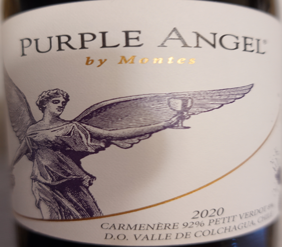 Video Review : Montes Wines 2020 Purple Angel (Chile)