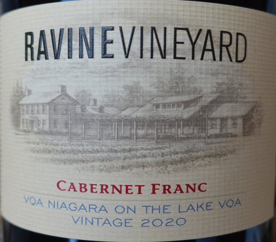 Video Review : Ravine Vineyard 2020 Cabernet Franc (Canadian Wine)