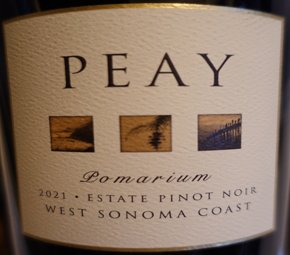 Video Review : Peay Vineyards 2021 Pomarium Pinot Noir (California)