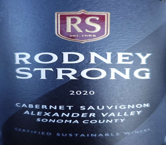 Video Review : Rodney Strong 2020 Alexander Valley Cabernet Sauvignon (California)