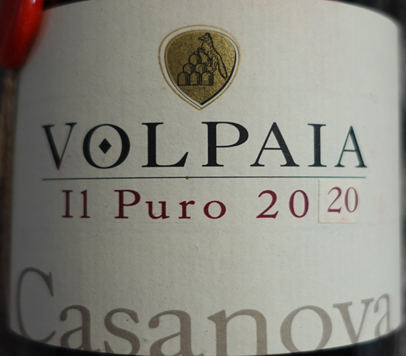 Video Review : Castello di Volpaia 2020 Il Puro Casanova (Italy)