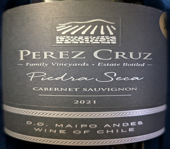 Video Review : Perez Cruz 2021 Piedra Seca Cabernet Sauvignon (Chile)