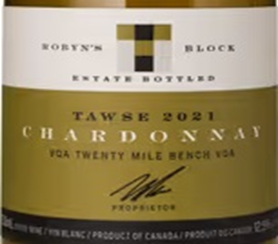 Video Review – Tawse 2021 Robyn’s Block Chardonnay (Ontario)