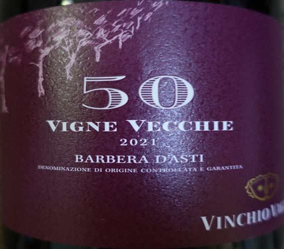 Video Review – Vinchio Vaglio 2022 Vigne Vecchie 50 Barbera D’Asti (Italy)
