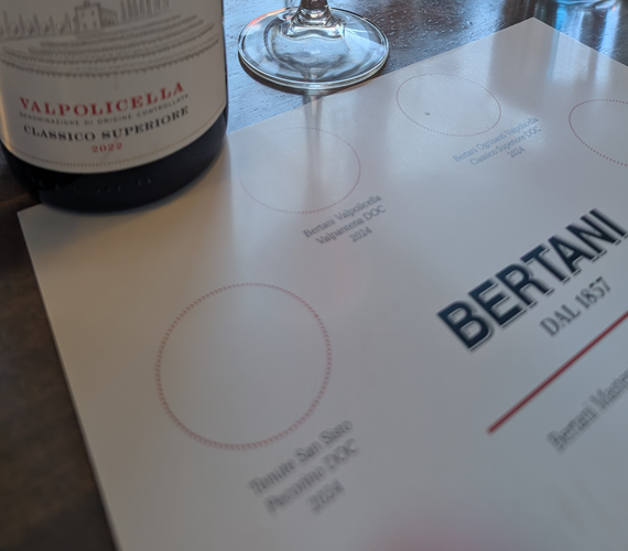 The Bertani Podcast Tie-In Tasting
