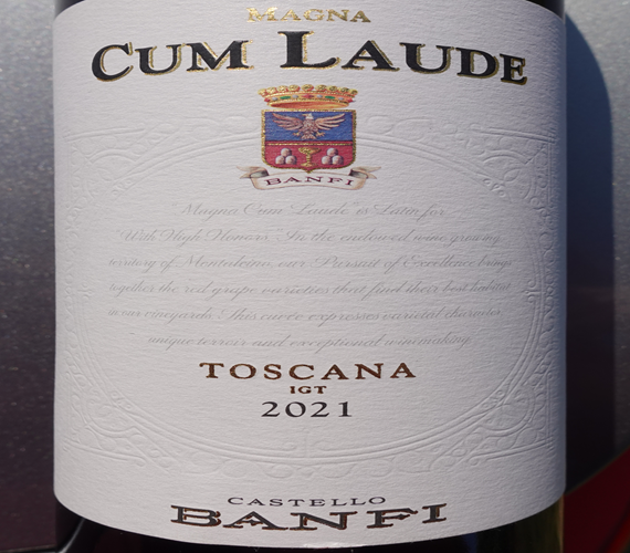 Video Review – Banfi 2021 Magna Cum Lauda
