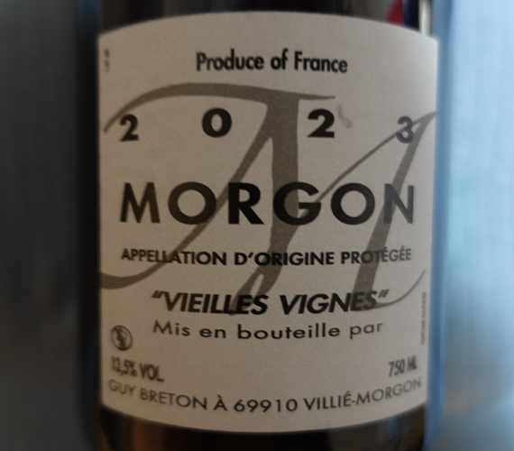 Video Review – Guy Breton 2023 Morgon Vieilles Vignes (Beaujolais)